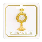 Gld Fnsh Monstrance Lapel Pin