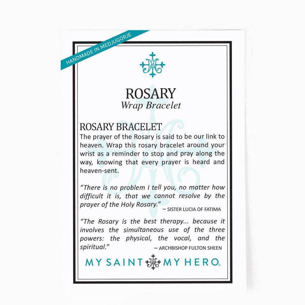Rosary Wrap Bracelet