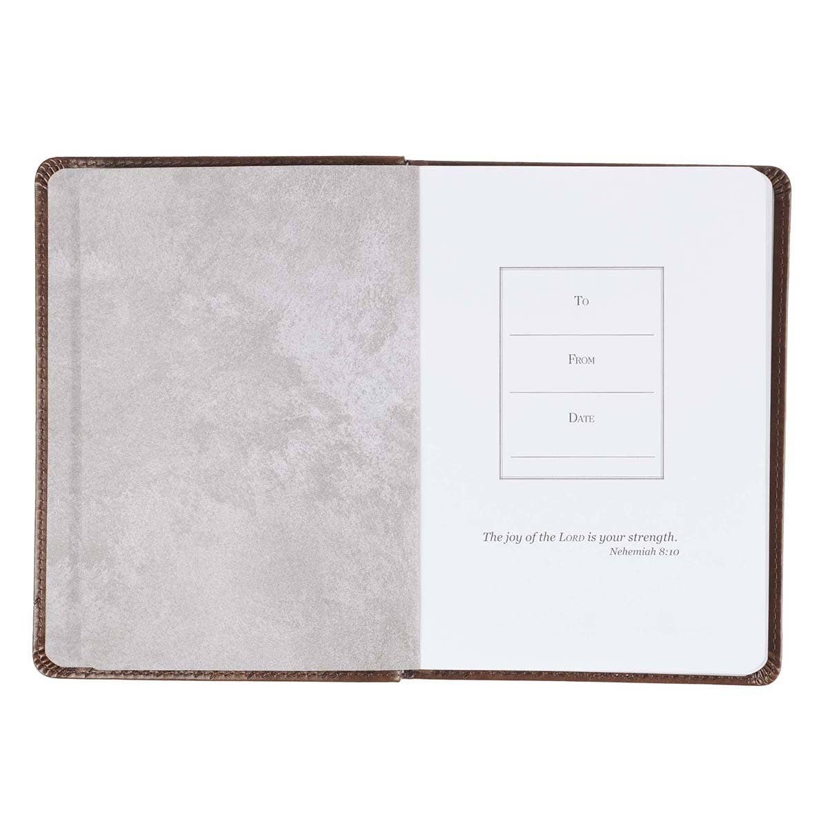 Journal Handy Brown I Know the Plans Jer. 29:11
