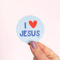 I Love Jesus Decal Sticker