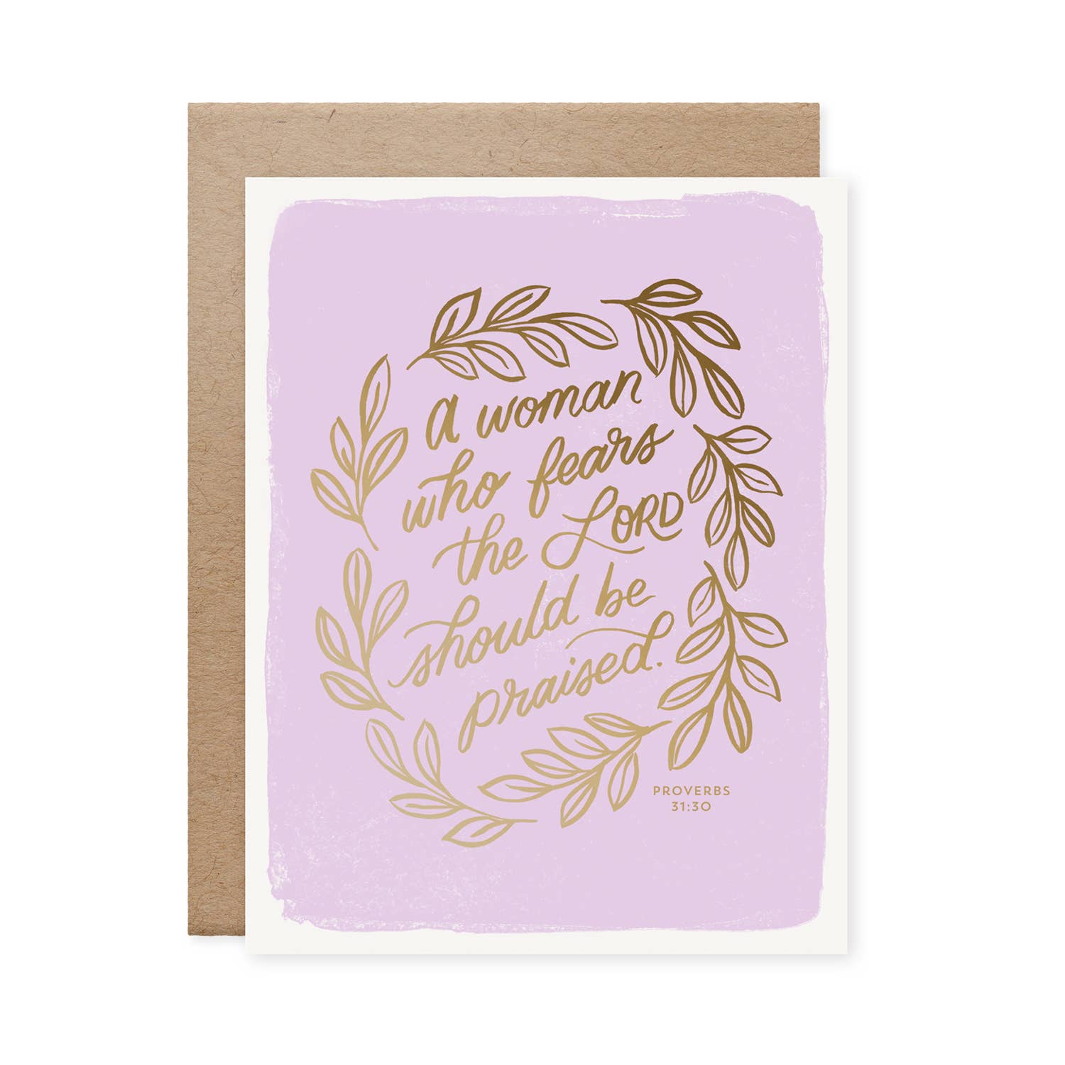 Woman Who Fears the Lord Card