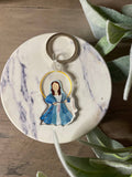 Our Lady Undoer of Knots Keychain