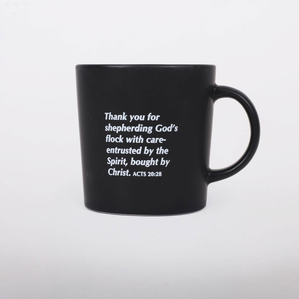 Mug Pastor Serving Black 12 Oz