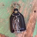 PU Leather Saint Keychains