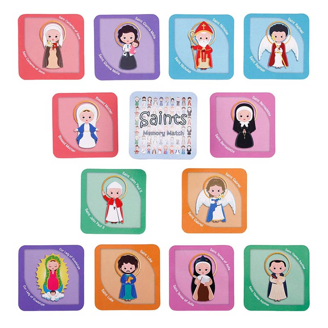 Saints Memory Match Game Series 2
