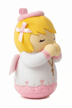 Guardian Angel Girl Catholic Mini 4.75" Plush Doll — Divine Protection
