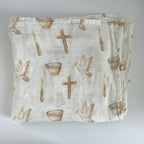 Baptism Swaddle Blanket