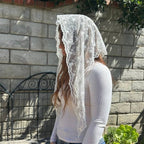 St Rebekah Veil  -White 