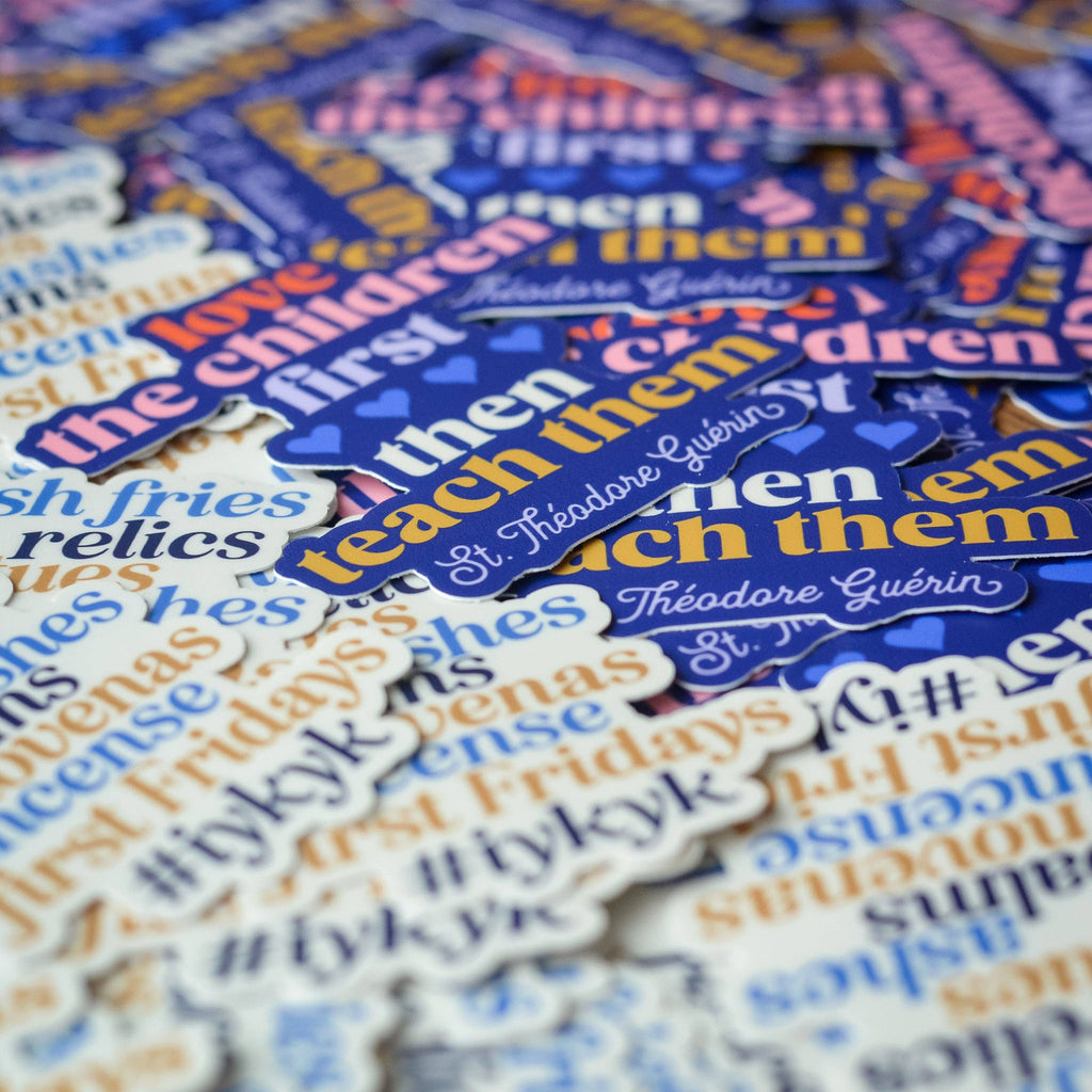 St. Theodore Guerin Catholic Sticker