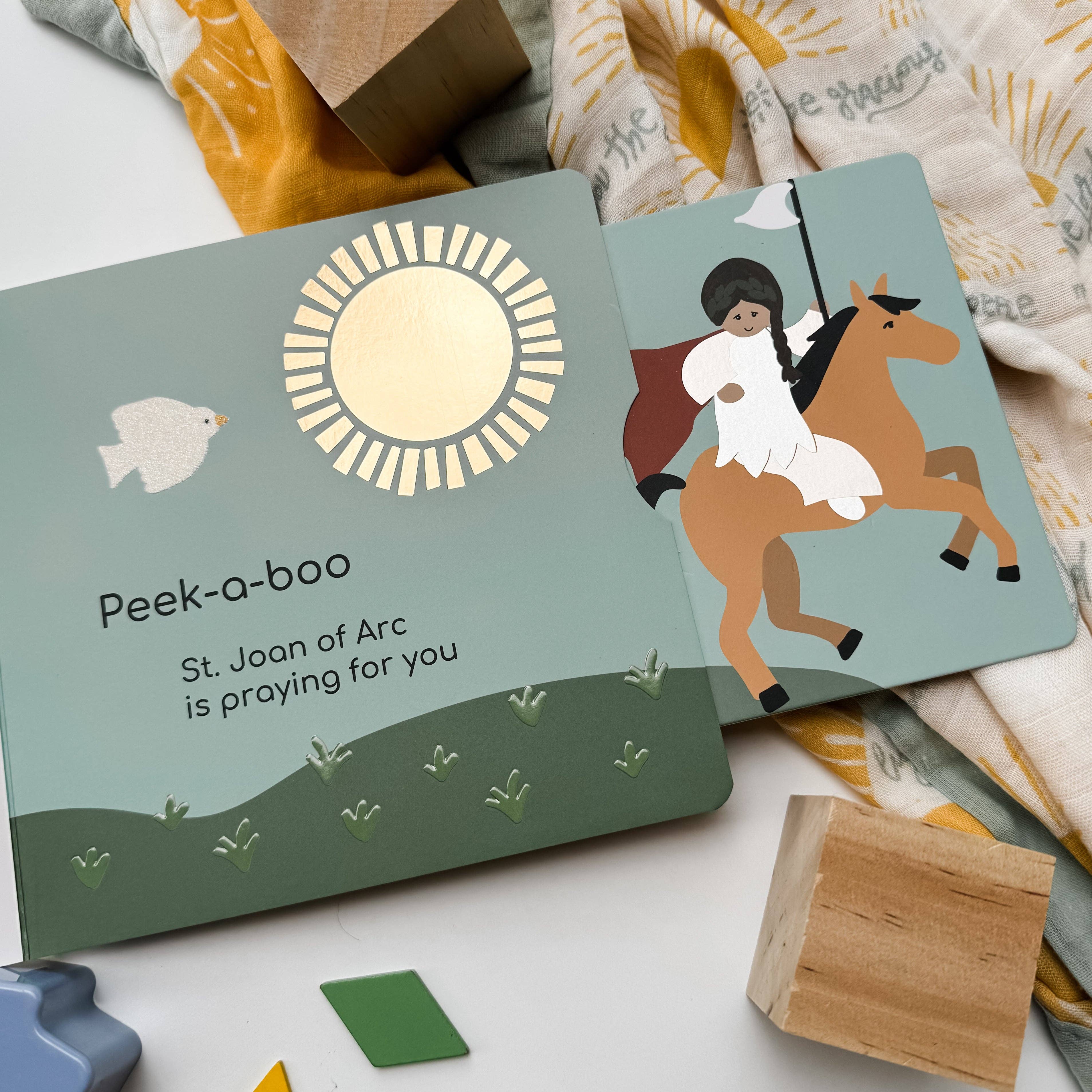 Peek-a-boo Saints Catholic Board Book