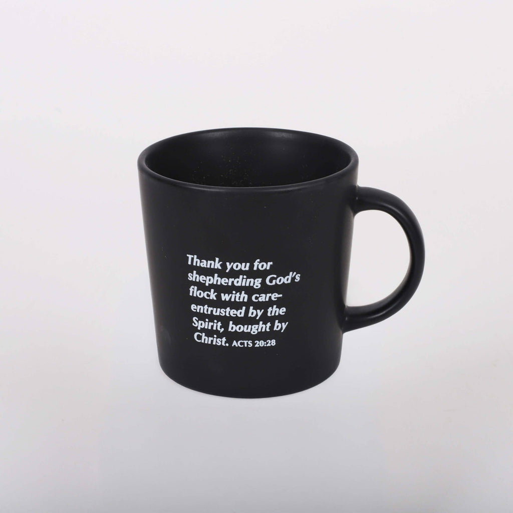 Mug Pastor Serving Black 12 Oz