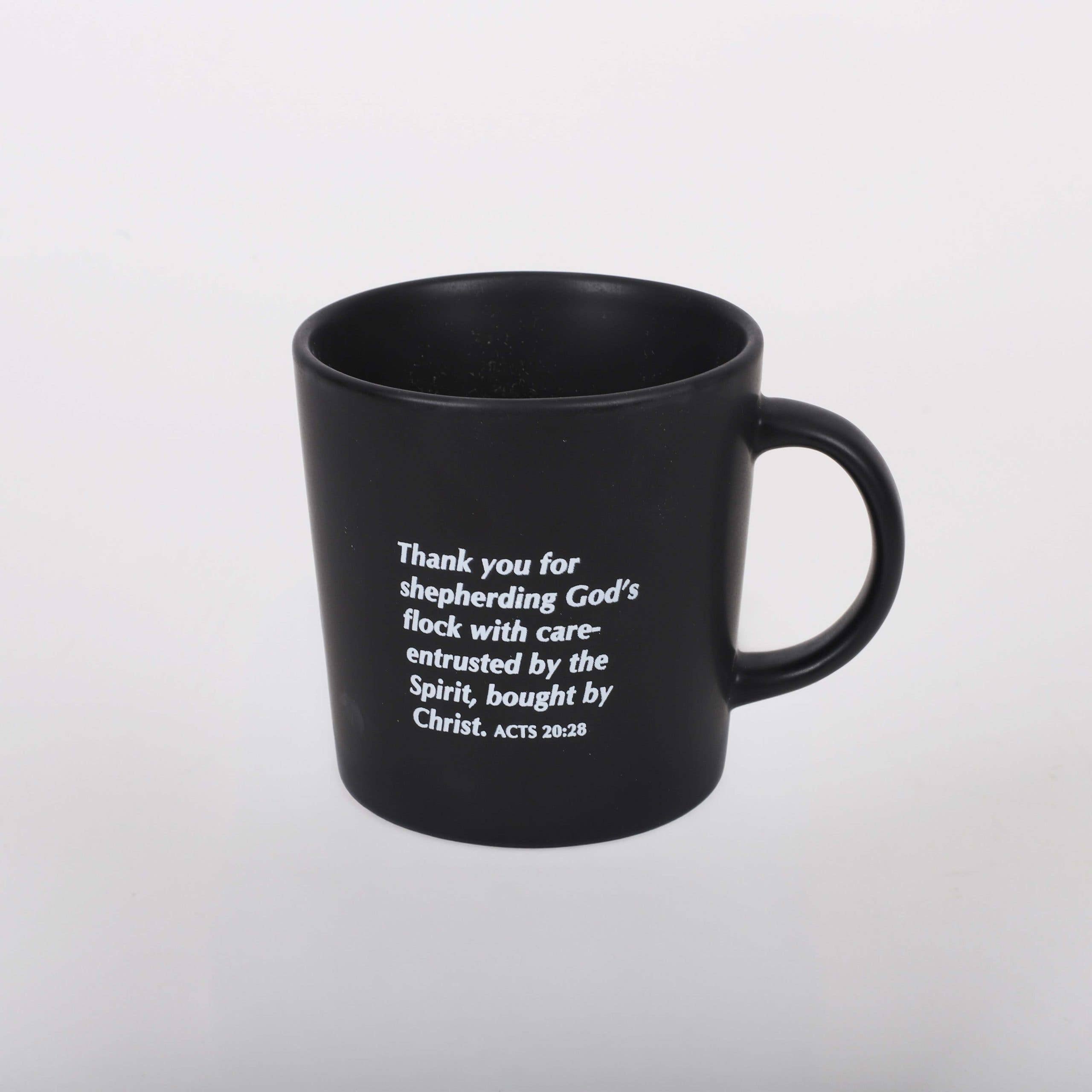 Mug Pastor Serving Black 12 Oz
