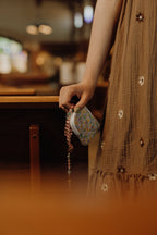 Lavender Blooms Rosary Pouch
