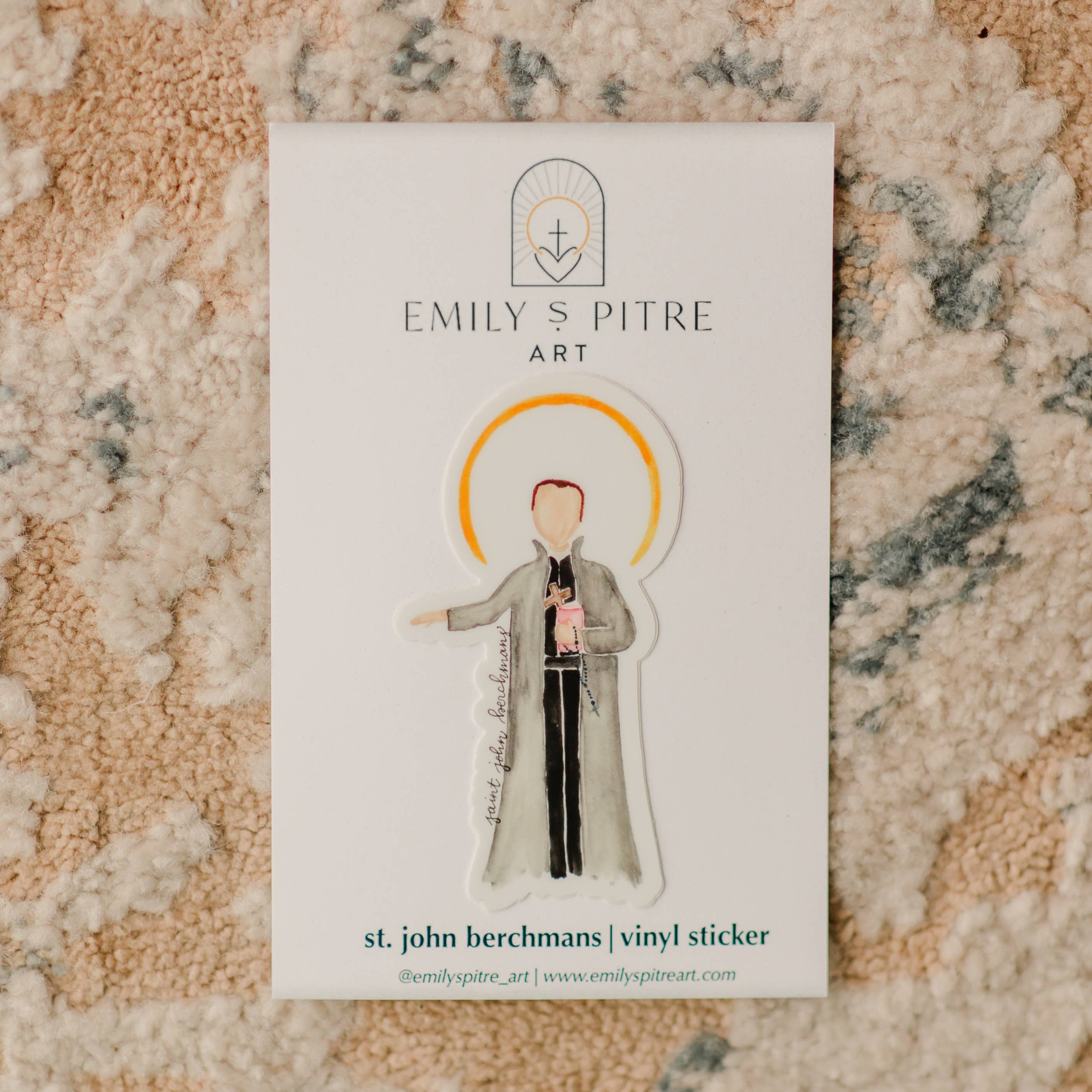 St. John Berchmans Sticker