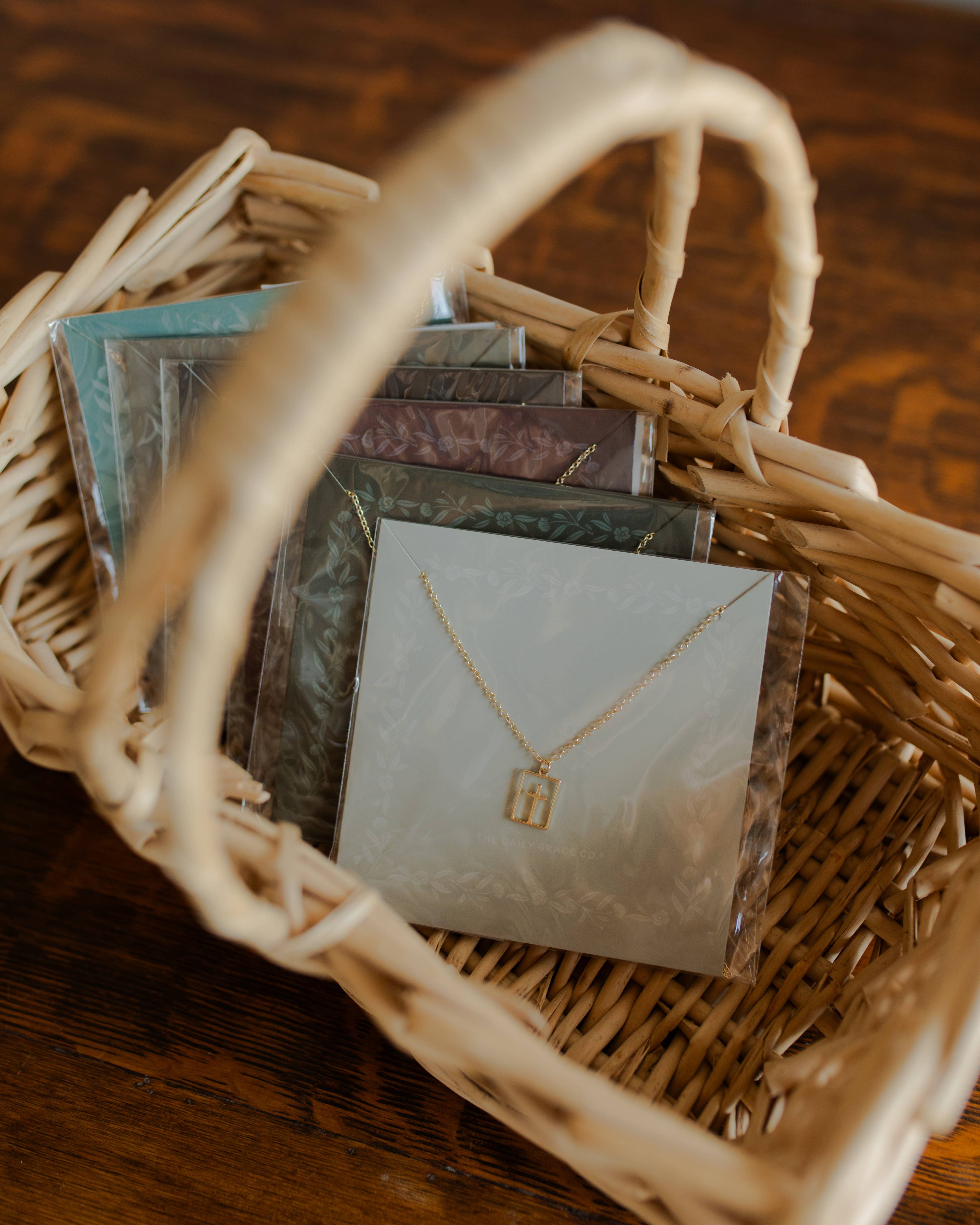Sealed Cross Necklace