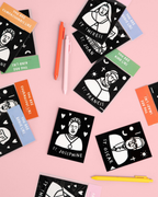 Saint Valentine Fuzzy Coloring Cards