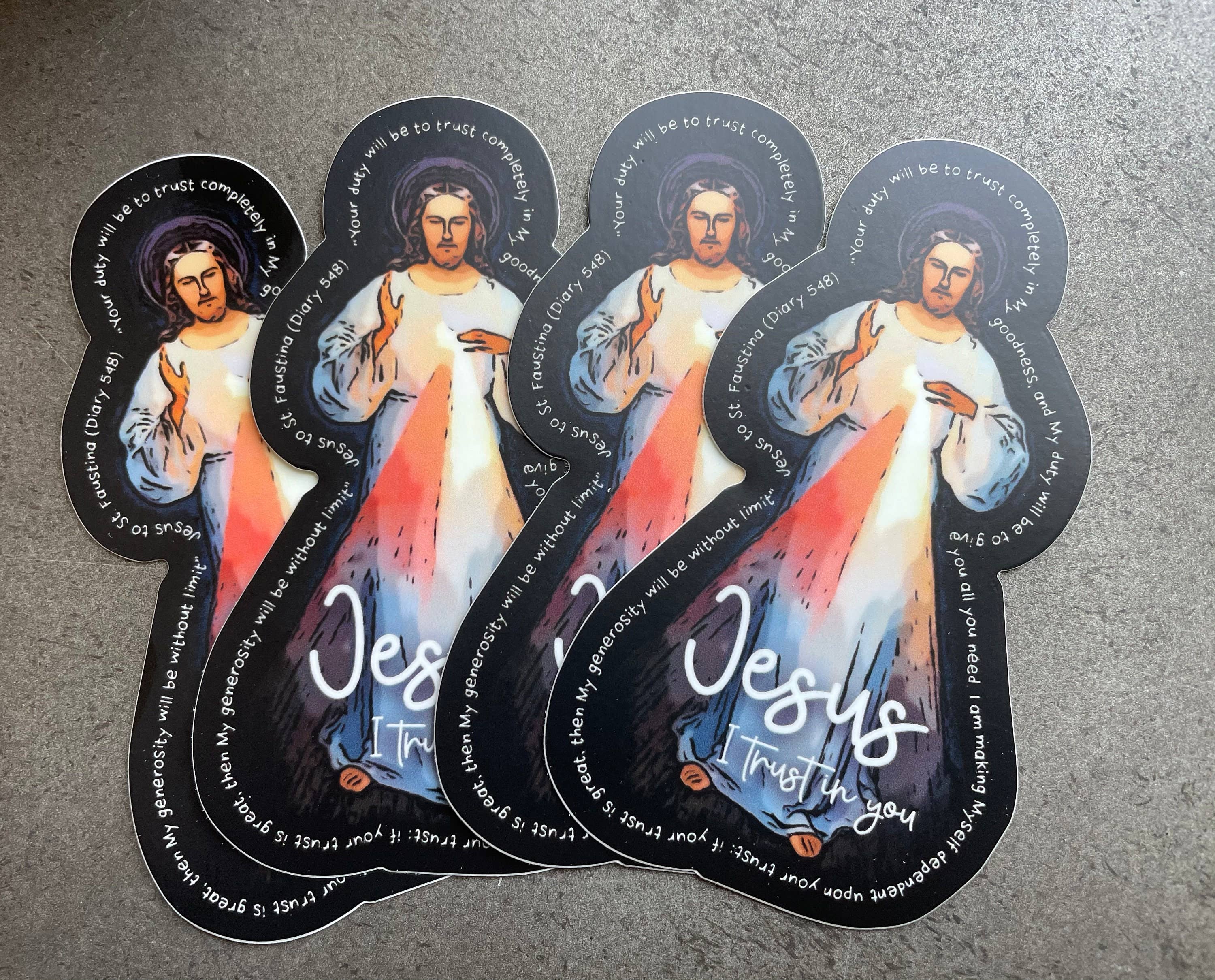 ❣️特価 #343 キリストレリーフ 18-piece Deluxe Catholic Sticker