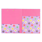 Happy Daisy Clipfolio with Lined Notepad