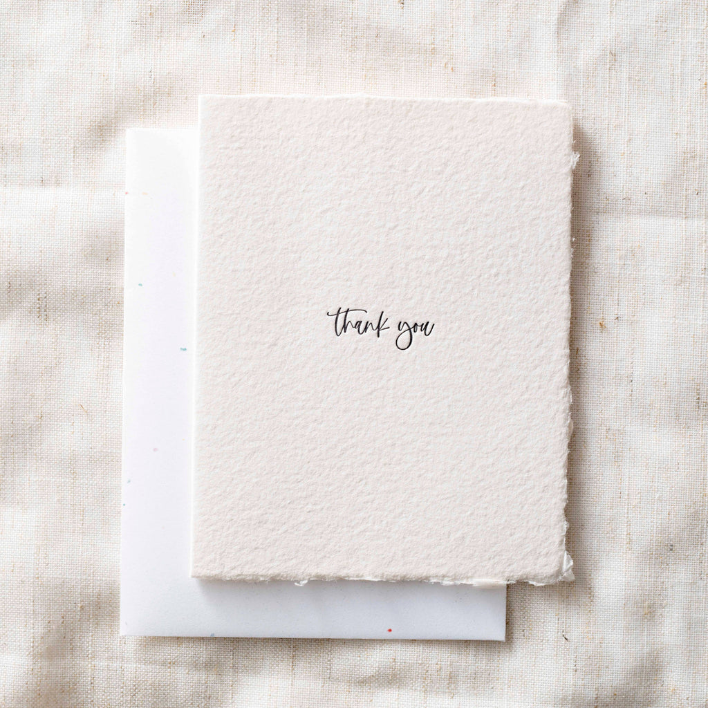 Thank You | Eco-Friendly Gratitude Greeting Card
