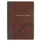 Journal Classic Brown Crown of Thorns/Amazing Grace Isa 53:5