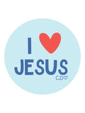 I Love Jesus Decal Sticker