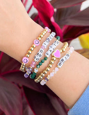 Choose Joy Letter Bracelet