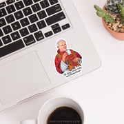 St. John Paul II "Sipping with the Saints" Vinyl Sticker