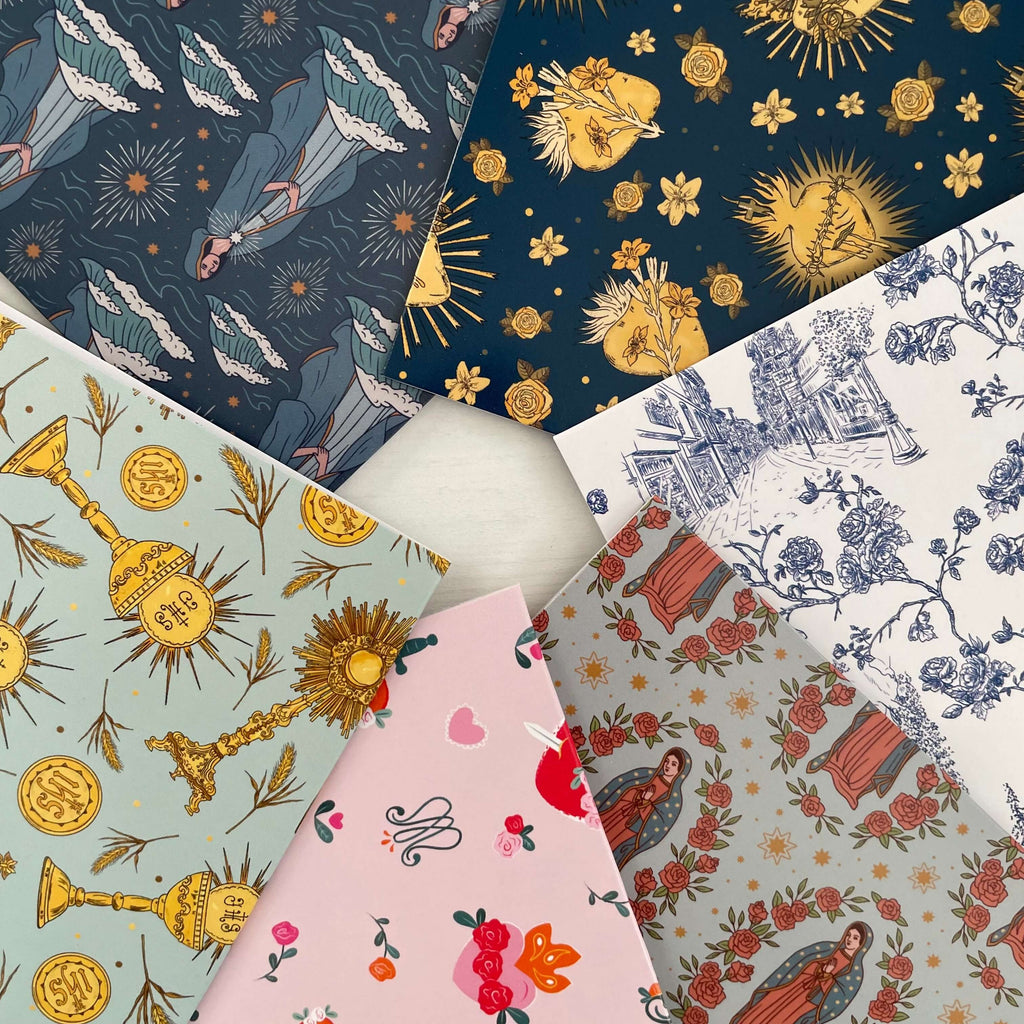 Catholic Note Cards Pack of 10 - Guadalupe Collection