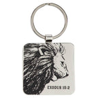 Keychain Lord is my Strength Exodus 15:2