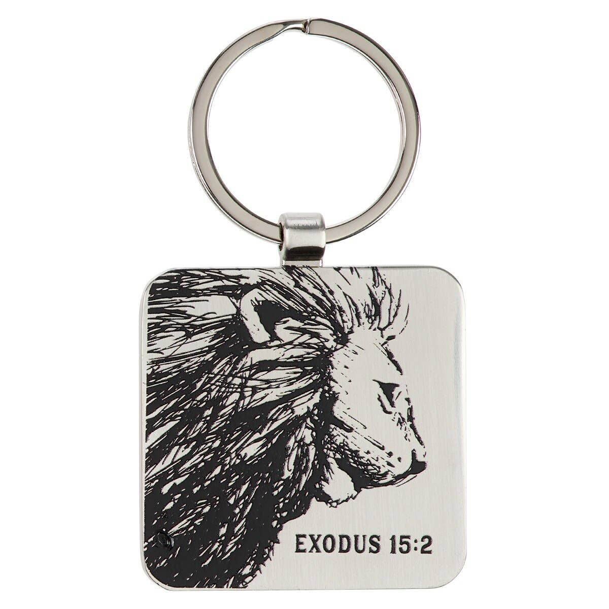 Keychain Lord is my Strength Exodus 15:2