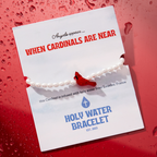 HOLY WATER RED CARDINAL BRACELET