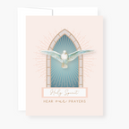 Holy Spirit Novena Card | Window | Beige
