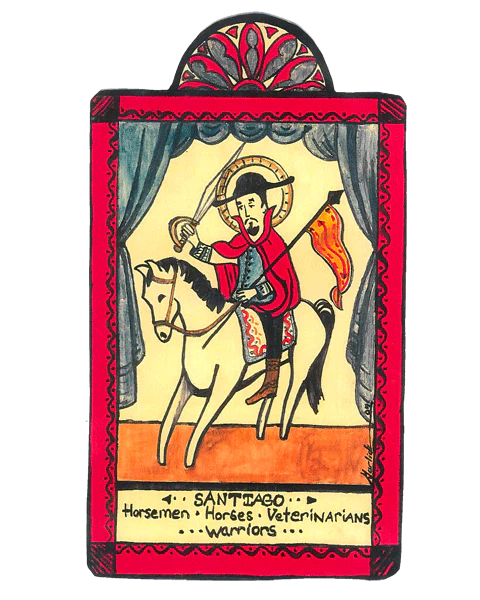 Painted Pocket Saints