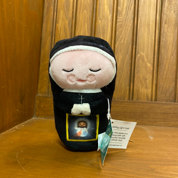 Mini Plush: St. Faustina Shining Light Doll