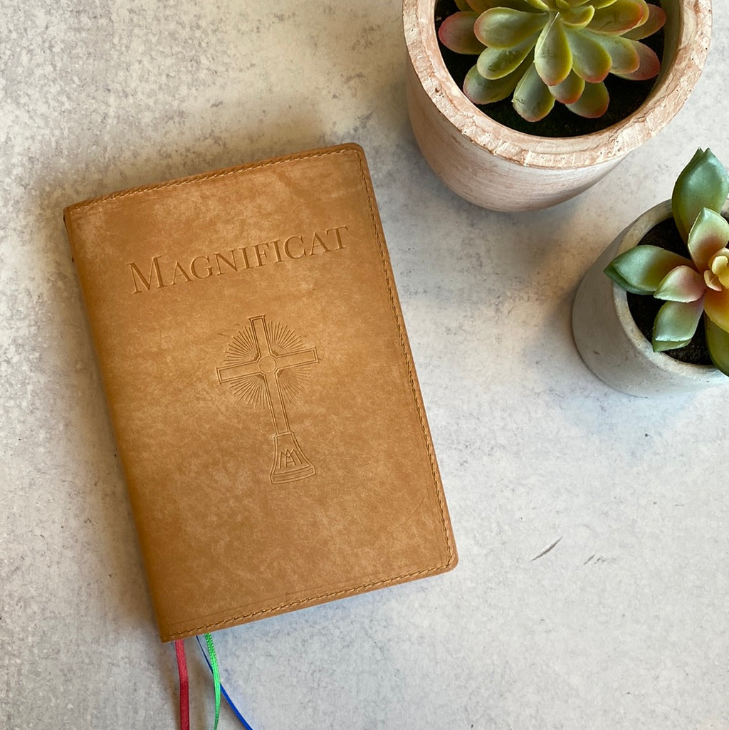 Leather Magnificat Cover