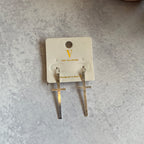 Dangle Cross Earring