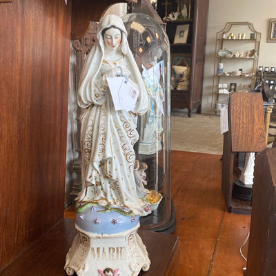 Antique Old Paris Mary Statue (Large)