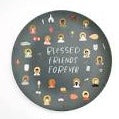 Blessed Friends Forever Melamine Plate