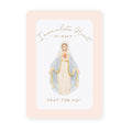 Immaculate Heart of Mary Prayer Card | Pray for Us