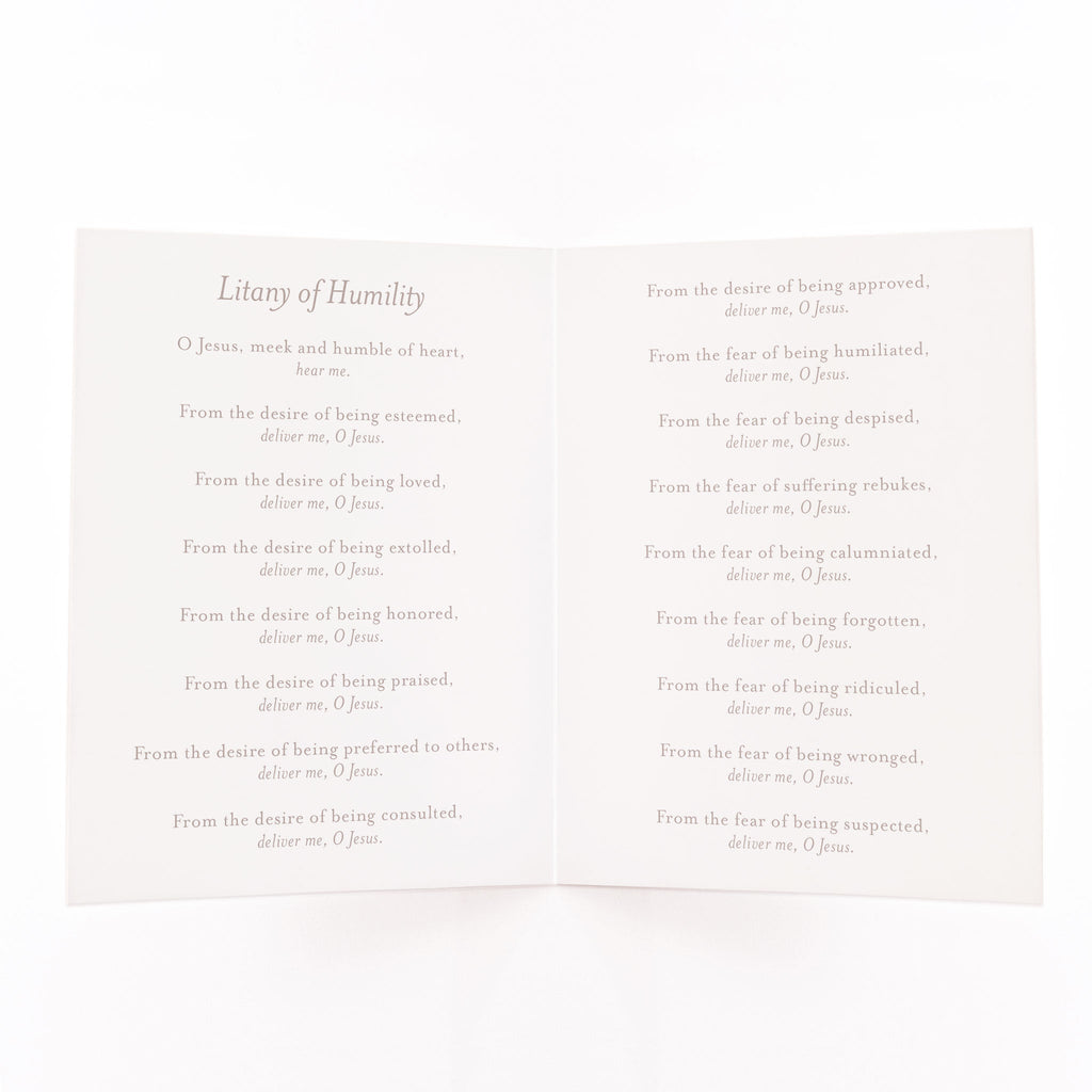 Litany of Humility | Light Purple