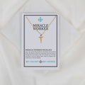 Miracle Worker Necklace 18" + 2" Gold
