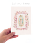 Our Lady of Guadalupe | Roses | Art Print