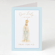 Our Lady of Fatima Prayer Card | Pray For Us