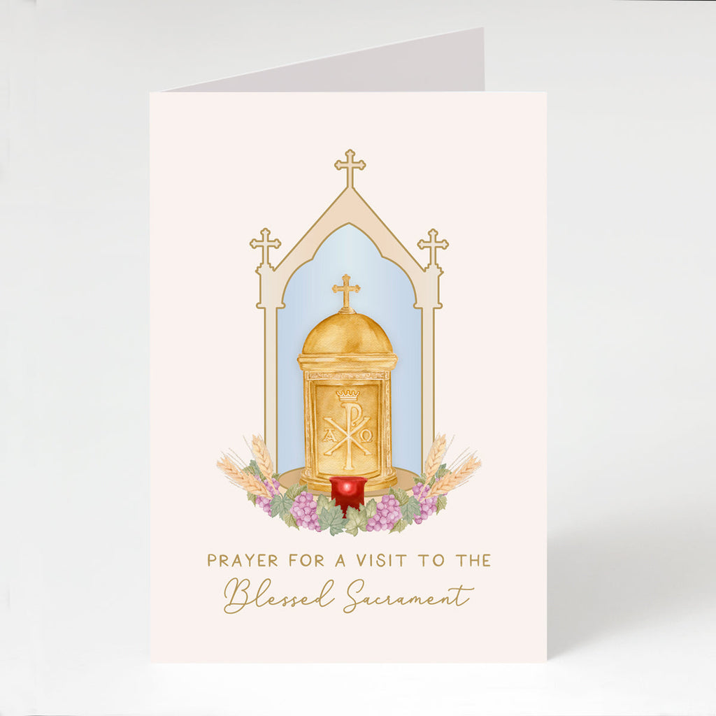 Prayer for a Visit to the Blessed Sacrament