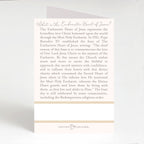 Prayer to the Eucharistic Heart of Jesus | Beige