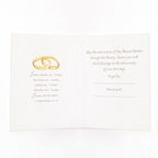 Rosary Card | Anniversary Heart | Wedding Anniversary | Beige
