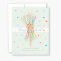 Rosary Card | Birthday Candles | Mint Green | Birthday