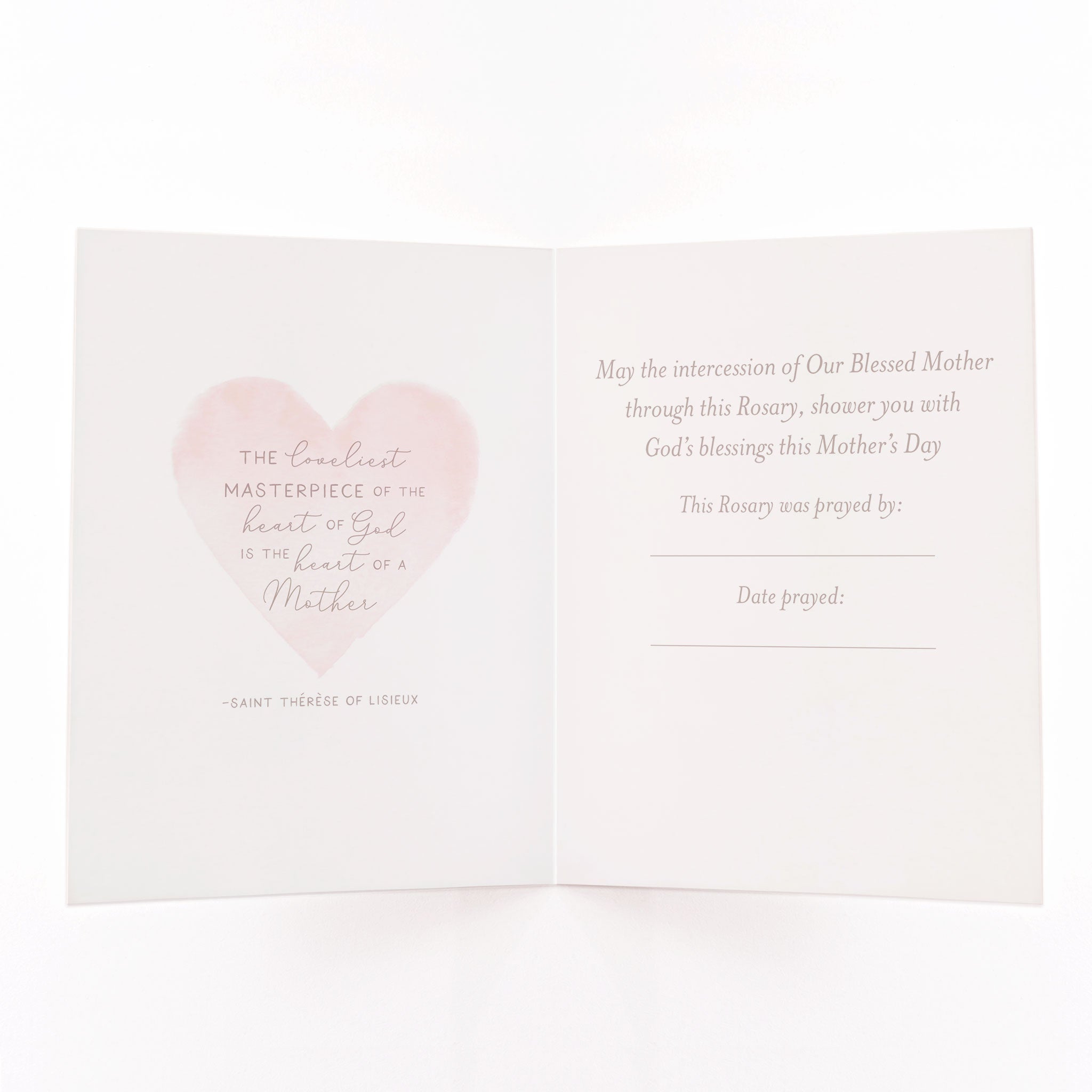 Rosary Card | Mixed Roses Bouquet | Mother's Day