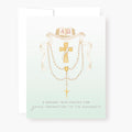 Rosary Card | Sacrament | Diaconate Ordination