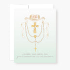 Rosary Card | Sacrament | Diaconate Ordination